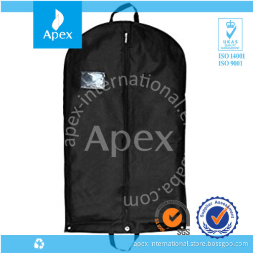 straped foldabel non woven mens travel garment bag
